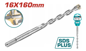 TOTAL ΔΙΑΜΑΝΤΟΤΡΥΠΑΝΟ SDS-PLUS S4L 16 X 160mm (TAC311601C)