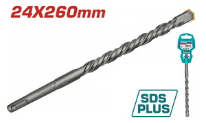 TOTAL SDS plus hammer drill 24 X 260mm (TAC312403)