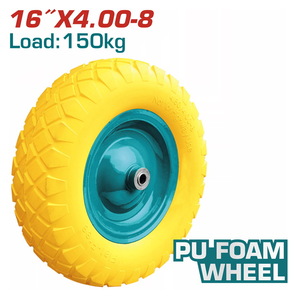 TOTAL PU Foam wheel 4.00-8 / 16" FOR THTWB64018GPU (THTWB64018GPU-W)